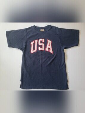 Vintage B Wear Sportswear USA Navy Blue Made In The USA Comfy Crewneck Shirt